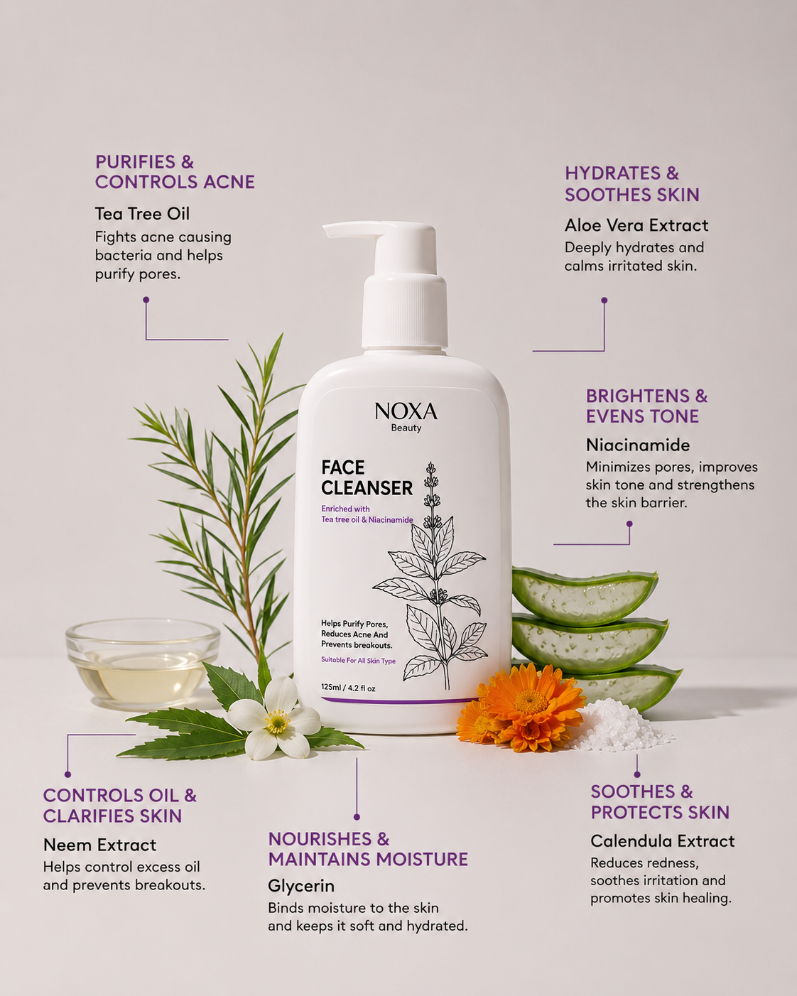 Noxa Cleanser, alternate view